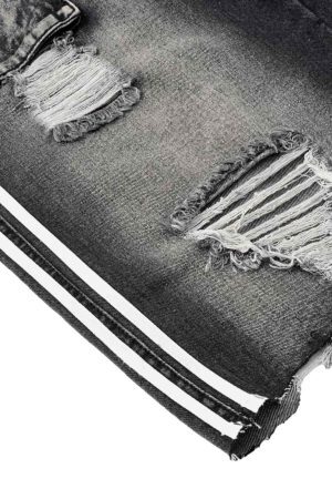 Concert Outfit Distressed Cargo Denim Shorts