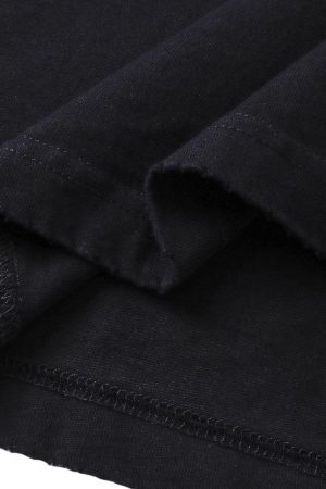 Concert Outfit Distressed Digital Print T-Shirt