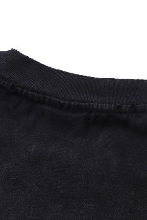 Concert Outfit Distressed Digital Print T-Shirt