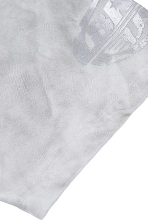 Concert Outfit Distressed Dirty Dyed Print T-Shirt