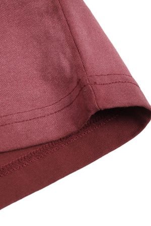 Concert Outfit Distressed Gradient Lettering Print T-Shirt