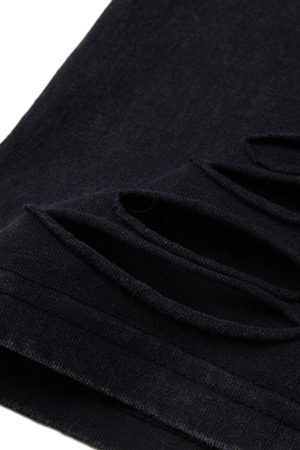 Concert Outfit Distressed Graphic Butterfly Print Vest