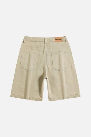 Concert Outfit Distressed Jorts