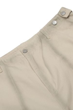 Concert Outfit Distressed Multi-Pocket Cargo Jorts