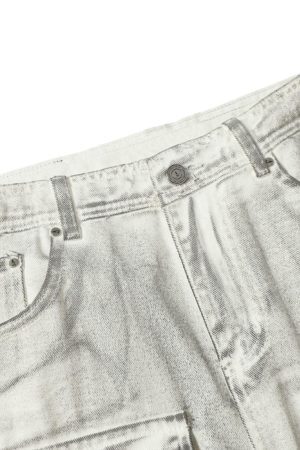 Concert Outfit Distressed Multi-Pocket Cargo Shorts