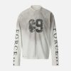 Concert Outfit Distressed NO. 09 Long Sleeve T-Shirt