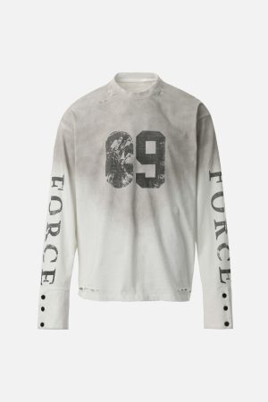 Concert Outfit Distressed NO. 09 Long Sleeve T-Shirt