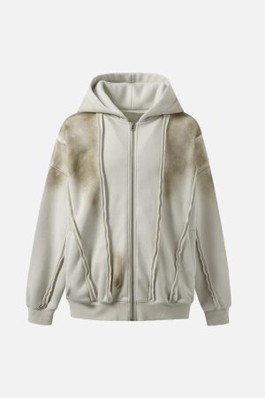 Concert Outfit Distressed Patchwork Velvet Jacket