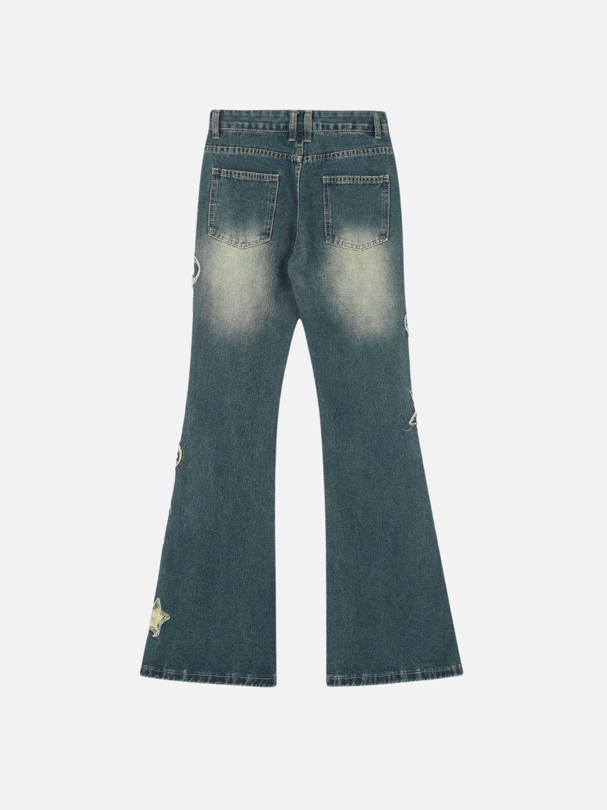 Concert Outfit Distressed Star Heart Jeans Concert Outfit Distressed Star Heart Jeans