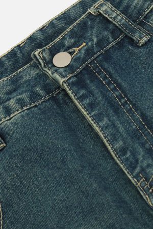 Concert Outfit Distressed Star Heart Jeans