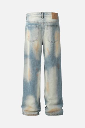 Concert Outfit Distressed Street Hip-Hop Jeans