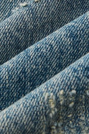 Concert Outfit Distressed Washed Barrel Jeans