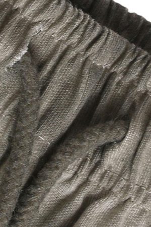 Concert Outfit Distressed Washed Drawstring Shorts