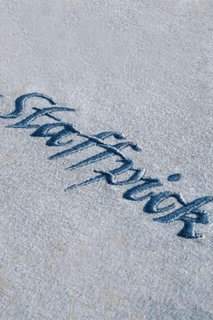 Concert Outfit Distressed Washed Embroidered Gradient Vest