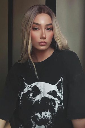 Concert Outfit Doberman Print Washed T-Shirt