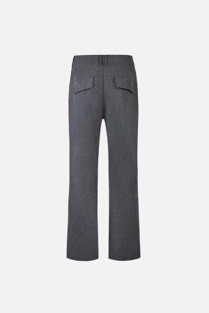 Concert Outfit Drape Straight Pants