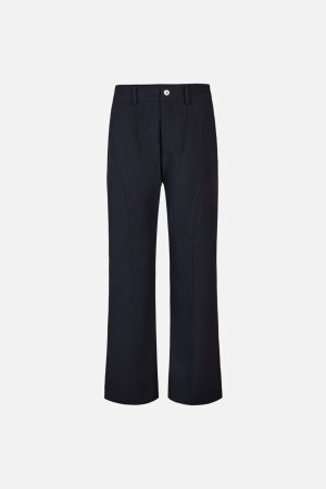 Concert Outfit Drape Straight Pants