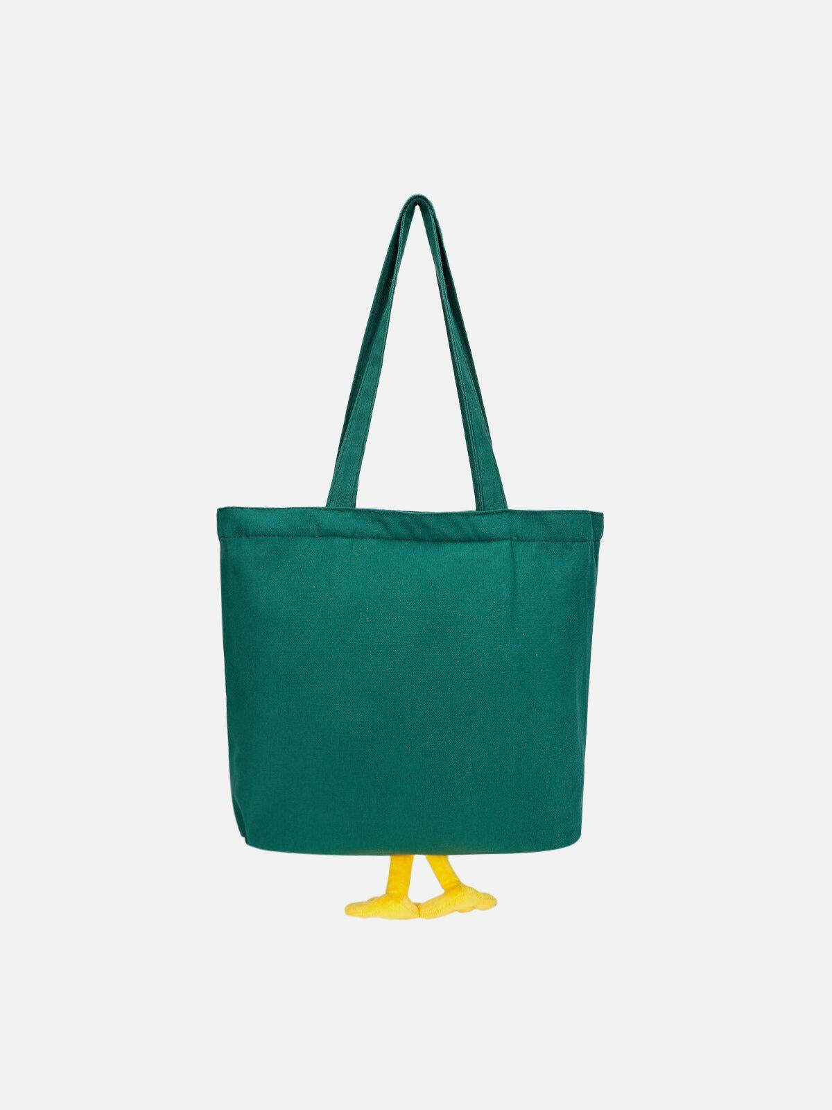 Concert Outfit Duck Flower Canvas Bag Concert Outfit Duck Flower Canvas Bag