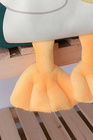 Concert Outfit Duck Flower Canvas Bag