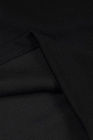 Concert Outfit Elastic Letter Double Waist Shorts