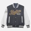 Concert Outfit Embroidered Baseball Bomber Jacket