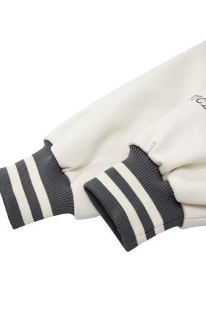 Concert Outfit Embroidered Baseball Bomber Jacket