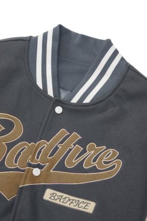 Concert Outfit Embroidered Baseball Bomber Jacket