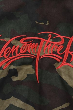 Concert Outfit Embroidered Detachable Fur Hooded Jacket