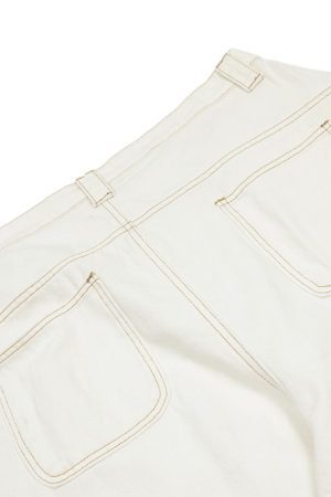 Concert Outfit Embroidered Floral Patches Barrel Jeans