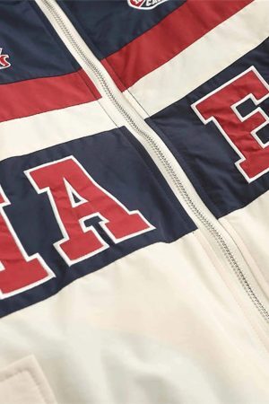 Concert Outfit Embroidered Letter Patch Cotton Jacket