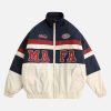 Concert Outfit Embroidered Letter Patch Cotton Jacket