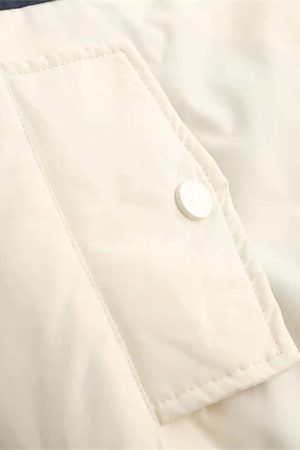 Concert Outfit Embroidered Letter Patch Cotton Jacket