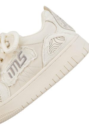 Concert Outfit Embroidered Letter Shoes