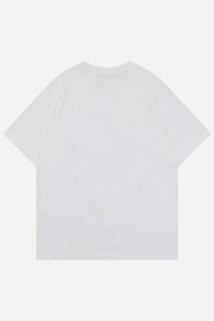 Concert Outfit Embroidery Line Butterfly Tee