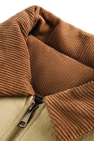 Concert Outfit Embroidery Patchwork Print Stand Collar Quilted Barn Jacket