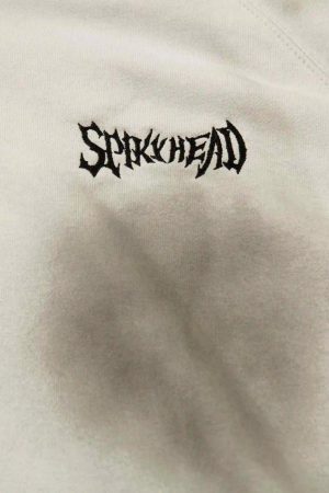 Concert Outfit Embroidery Spots Zip-Up Hoodie