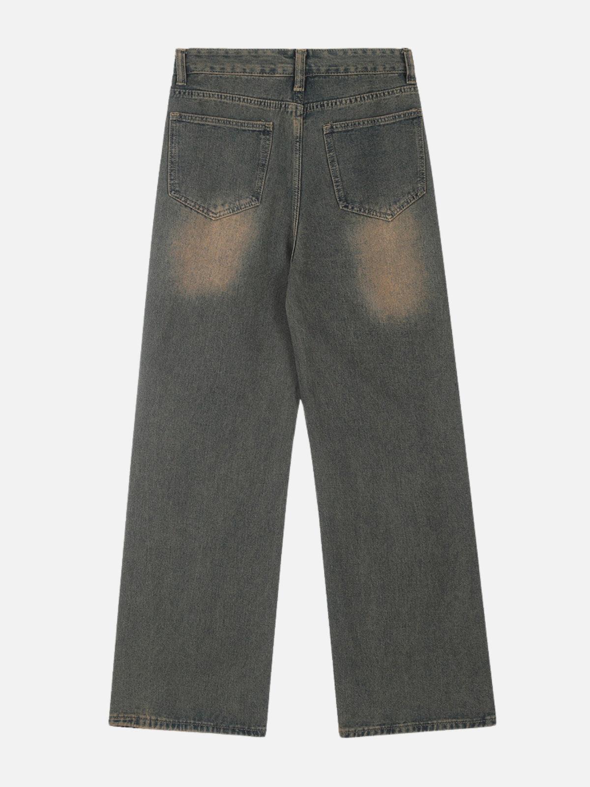 Concert Outfit Embroidery Star Washed Jeans Concert Outfit Embroidery Star Washed Jeans