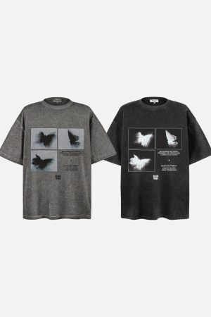 Concert Outfit Ephemeral Wings Cinematic Butterfly Tee