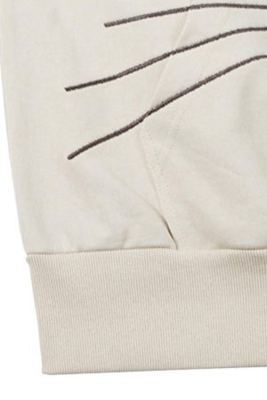 Concert Outfit Evil Eye Embroidered Hoodie