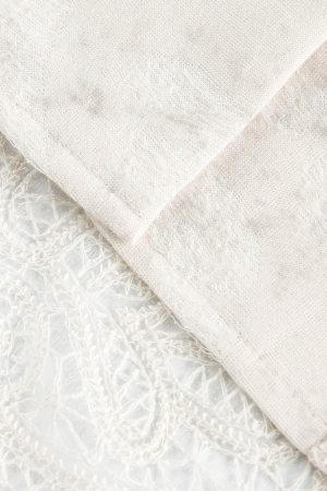 Concert Outfit Exquisite Floral Embroidered Short-Sleeve Shirt