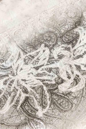 Concert Outfit Exquisite Floral Embroidered Short-Sleeve Shirt