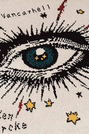 Concert Outfit Eye Contact Sweater