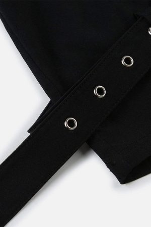 Concert Outfit Eyelet Solid Color Shorts