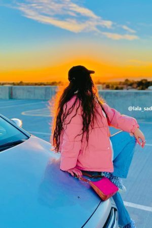 Concert Outfit Fake Two-Piece Hooded Winter Coat