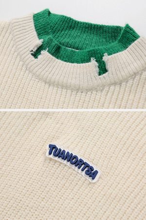 Concert Outfit Fake Two Sweater