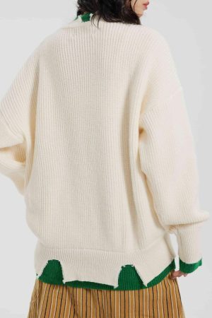 Concert Outfit Fake Two Sweater