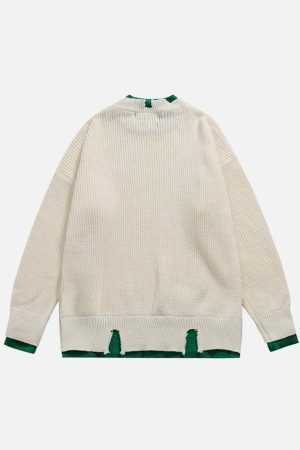 Concert Outfit Fake Two Sweater