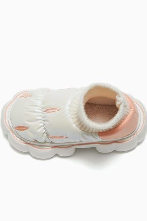 Concert Outfit Fantastic Design Latex Cotton-Padded Shoes