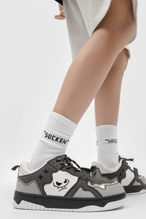 Concert Outfit Fashionable And Versatile Sports Board Shoes