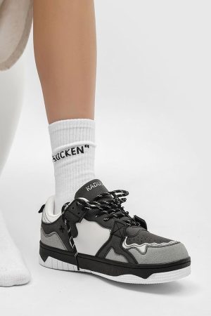 Concert Outfit Fashionable And Versatile Sports Board Shoes